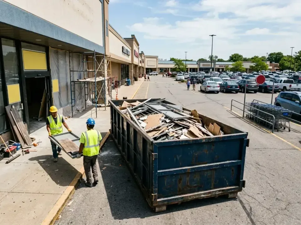 retail-store-renovation-debris-003 — frequently asked questions, Roll-off Dumpster Rentals in Hoschton, GA
